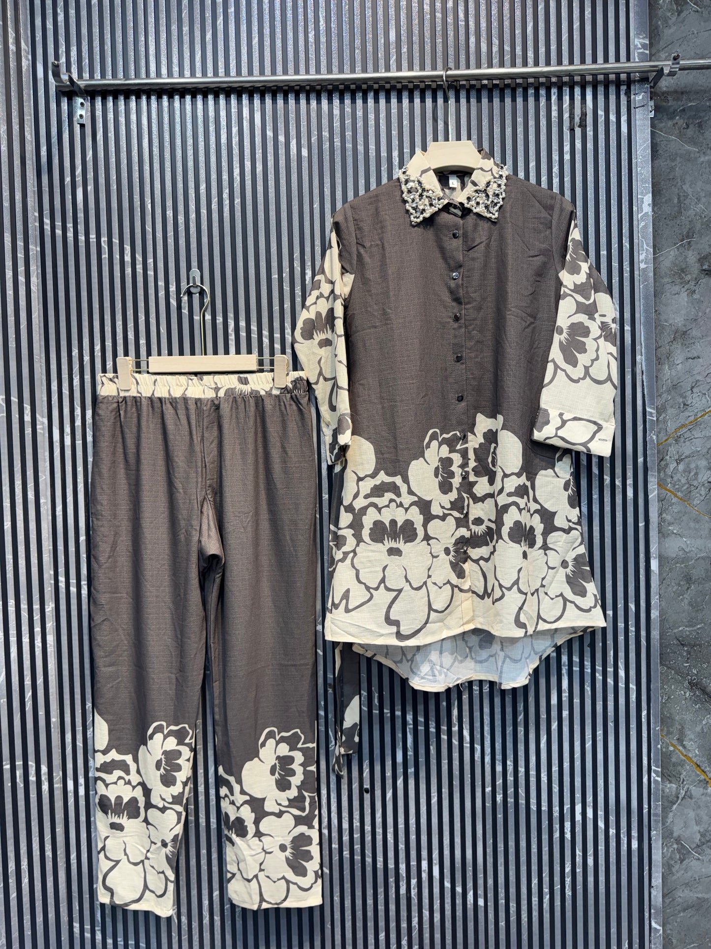 10006 Elegant Korean Style Two-Piece cod Set