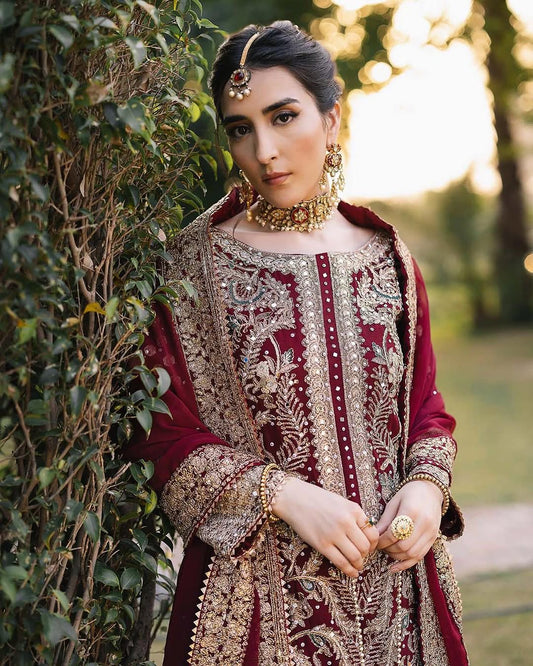 🌙✨ Product Name:

“Royal Elegance Party Wear Embroidered Top-Plazzo & Dupatta Set”
