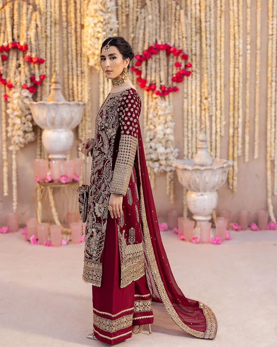 🌙✨ Product Name:

“Royal Elegance Party Wear Embroidered Top-Plazzo & Dupatta Set”