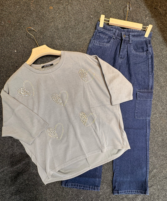 🌟 Premium Urban Co-ord Set – China Cotton Shirt & Korean Pants (1010)