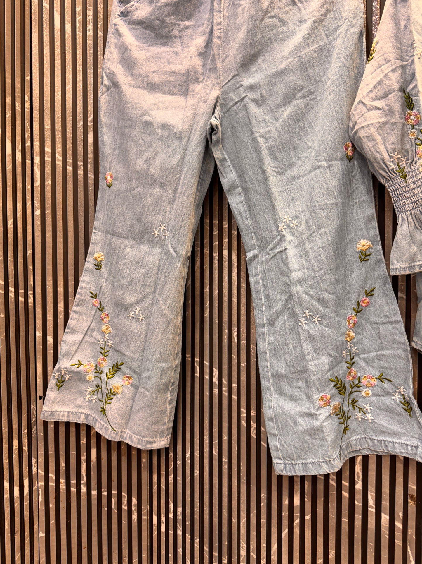 🔥 The Most Viral Floral Denim Co-ord Set 🔥