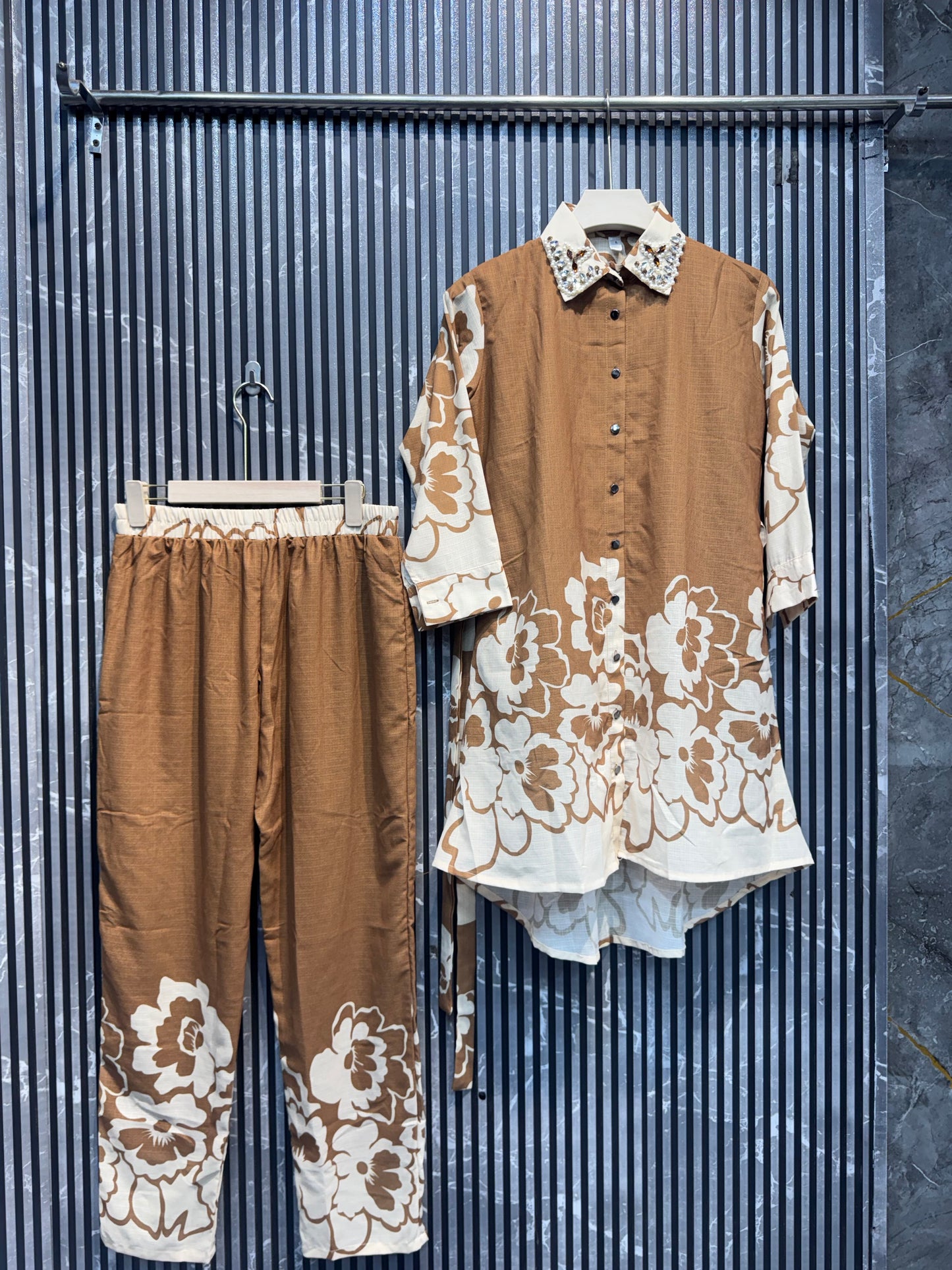 10006 Elegant Korean Style Two-Piece cod Set